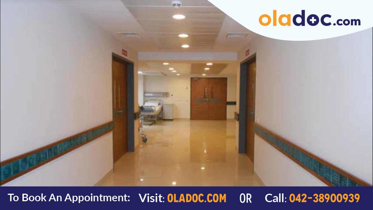 Lobby at Medicare Cardiac and General Hospital Karachi